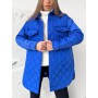 Women's  Oversized  Parka Outwear long warm Loose Casual coat vintage quilted jacket for women with belt 2022