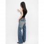 Women's Jeans High Waist Vintage Straight Baggy Pants Streetwear Fashion Autumn Wide Leg Denim Trouser