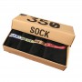 Summer Women 350 style Socks Sweat Breathable Coconut Sock High Quality Cotton Shallow Mouth Girl Socks Boxed 4 pairs/lot