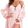 Sexy Night Dress Sleepwear Women Robe Sets Lingerie Bridesmaid Gift Bathrobe Party Pajamas Nightgown Dressing Home Suit