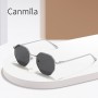 Women Polarized Sunglasses Metal Rhombus Sun Glasses Irregular Vintage Small Frame  UV400 Ladies  Sunglasses BS8076