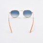 Luxury Vintage Round Grey Sunglasses Women Brand Designer Sunglasses Women Men Alloy Mirror Oculos De Sol 3447