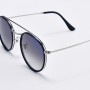 Luxury Retro Round Designer Sunglasses Polarized Women Brand Design Mirror Lens Circle Frame Sun Glasses Cool 3647 Shades