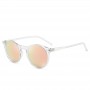 Fashion Polarized Sunglasses Soft Transparent Color Frame Clear Lens Sun Glasses Classic Vintage Sunshades For Men&Women