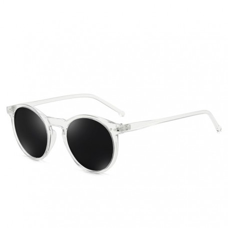 Fashion Polarized Sunglasses Soft Transparent Color Frame Clear Lens Sun Glasses Classic Vintage Sunshades For Men&Women