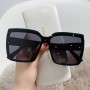 Brand Oversized Sunglasses Women's Fashion Vintage Decorative Sun glasses Ladies Outdoor Goggles UV400 Sunglass