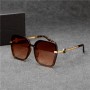 Square Sunglasses Women Luxury Brand Designer Vintage Retro Thin Shadow Sun Glasses Female Pilot Large Black Shades UV400
