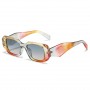 Vintage Irregular Sunglasses Women Luxury Brand Small Sun Glasses Men Retro Y2K Sunglass Multicolored Eyewear UV400