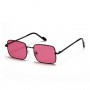 Fashion Rectangle Sunglasses Women Thin Frame Eyeglasses Male Gradient Lens S5060
