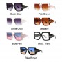 New Square Sunglasses Women Oversized Design Fashion Lady Sun Glasses Vintage Big Frame Brand Designer Shades UV400 Eyewear