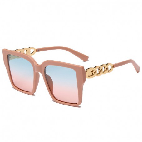New Fashion Chain Sunglasses Women Trendy Sun Glasses Woman's Decorative Glasses Brand Designer style Eyewear UV400