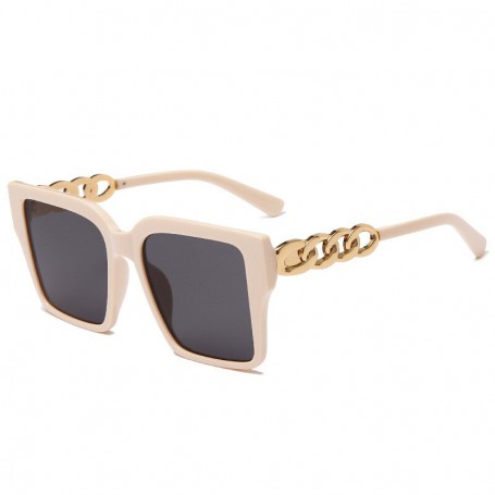 New Fashion Chain Sunglasses Women Trendy Sun Glasses Woman's Decorative Glasses Brand Designer style Eyewear UV400