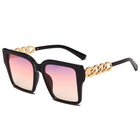 New Fashion Chain Sunglasses Women Trendy Sun Glasses Woman's Decorative Glasses Brand Designer style Eyewear UV400