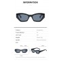 Women Sunglasses Eyewear Trends Leopard Eyeglasses Frame 6 Colors Plastic Material Gafas De Sol Outdoor Driving