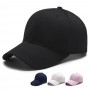 Men Women Baseball Caps Sunscreen Outdoor Hip Hop Solid Color Sunhat Breathable Visor Caps Snapback Adjustable Cap