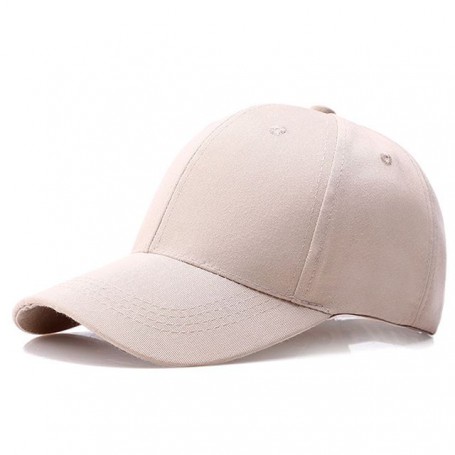 Men Women Baseball Caps Sunscreen Outdoor Hip Hop Solid Color Sunhat Breathable Visor Caps Snapback Adjustable Cap