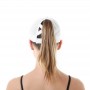 Baseball Caps For Women Hats New Breathable Mesh Sun Visor Hats Female Summer European Outdoor Sports Criss Cross Ponytail Hat
