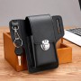 Vintage Leather Waist Bag Cellphone Loop Holster Mens Belt Bag Phone Pouch Wallet  Phone Case for IPhone Samsung Huawei General