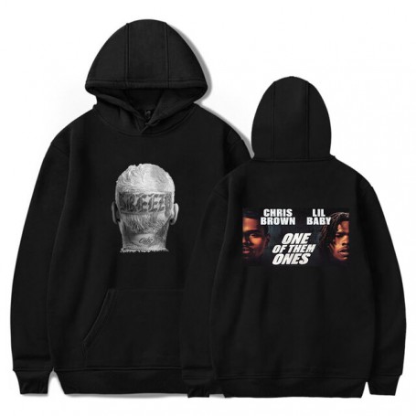 Hoodie Sweatshirt Chris Brown & Lil Baby One Of Them Tour Women Men Merch