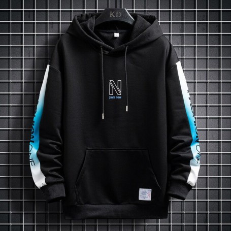 Men's Hoodies  Pullover Sweatshirts Men's Hip Hop Hoodie Streetwear Top Fashion Men Printed Hoodies Clothing