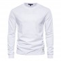 New men T Shirt Fashion O-neck Long Sleeved Cotton Mens Tshirts High Quality  Man T-shirt 12 Color