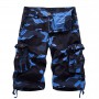 Camo Male Cargo Shorts  Camouflage Cotton Casual Mens Short Pants Brand Clothing Comfortable Cargo Shorts Men