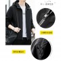 Jacket men's outdoor rain and windproof jacket men's casual hoodie simple design