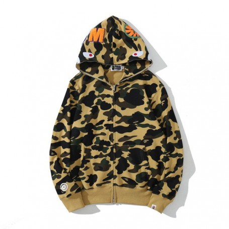 Hooded Jacket Men Women Casual Printed Colorful