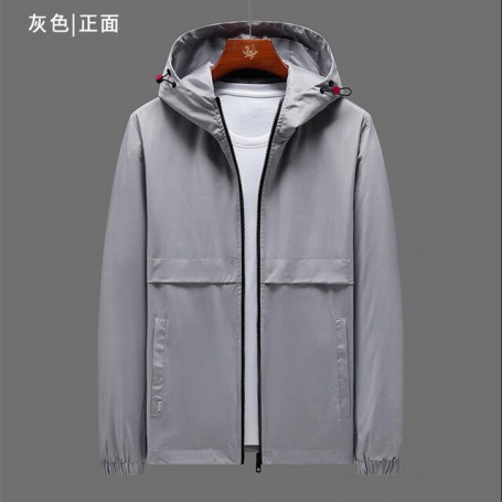 Hooded Jacket Men's Casual Windbreaker
