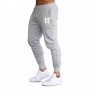 Hot sale solid casual Mens Casual Slim Fit Tracksuit Sports Solid Male Gym Cotton Skinny Joggers Sweat Casual Pants Trousers