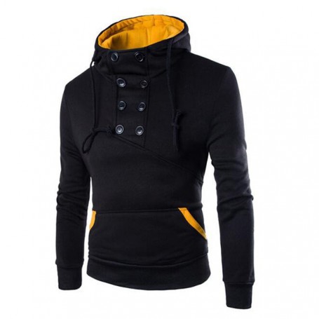Men's Hoodies Sweatshirts Zipper Hoodie Men Sweatshirt Solid Color Man Hoody Sweatshirts For Male