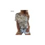 T SHIRT Sexy Fashion Ladies T-shirt  New  Loose Women's Floral Print XL Top 3D Printed Abstract Pattern Lovely