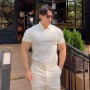 Casual Polo T Shirt Men Gyms Fitness Short Sleeve T-shirt Male Bodybuilding Workout summer Polo Tees Top Streetwear