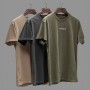 Ripped Clothes T-Shirt Men Tee Hole Solid TShirt Slim Fits O Neck Short Sleeve Muscle Casual Tops T Shirts