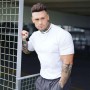 Gyms T-shirt Men Short sleeve Cotton T-shirt Casual Slim t shirt Male Fitness Bodybuilding Workout Tee Tops Summer clothing
