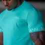 Shirt Men Short Sleeve Workout Gym T-Shirt Cotton Running Fitness Tops Streetwear Hip-Hop Sport Tees Clothing