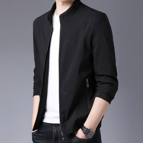 Quality High Men's Jackets Men New Casual Jacket Coats Spring Regular Slim Jacket Coat for Male Wholesale