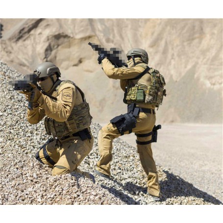 Multicolor Color Grid ACU Series Military Uniform Colete Tactico Militar Coat And Trousers Tactical Clothing for Men
