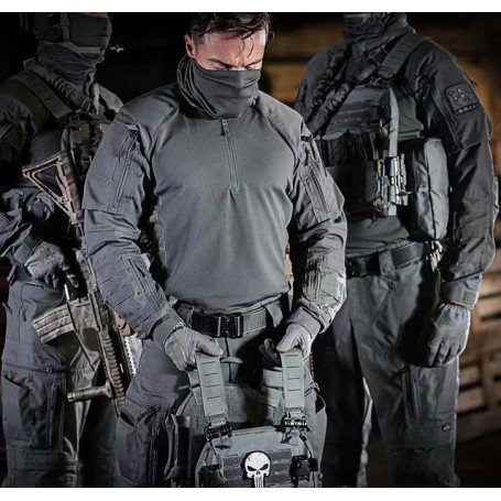 Men's Tactical Special Forces Army Camouflage Frog Suit Pioneer Outdoor Large Wear-resistant Special Training Suit Training Suit