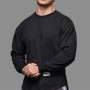 Men Long Sleeves Letter Printed T-Shirt Fitness Outdoor Sport Running Climbing Tights Bodybuilding Muscle Gym Train Compression
