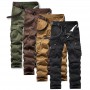 Men's Military Tactical Pants Cotton High Quality Outdoor Trekking Traveling Trousers Male Multi-Pockets Work Pants Men 26-40