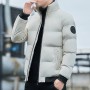 New Middle-aged and Young People's Thickened Warm Oversized Stand Collar Men's Cotton Padded Jacket