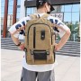 New Casual Camping Male Backpack Laptop Backpack Hiking Bag Large Capacity Men Travel Backpack Canvas Fashion Youth Sport Bags