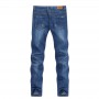 Jeans Men  Blue Slim Straight Denim Pants Casual Fashion Men's Trousers Full Length Cowboys Male Jeans Hombre