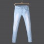 Pure Cotton Good Quality 4 colors Skinny Jeans Men Spring and Autumn Slim fit Jeans Men Elastic Denim Pants Cowboy Trousers