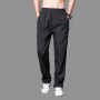 Casual Pants Mens Oversized Sweatpants Gray Black Wide Resistant Breathable Track Pants Running Tracksuit Trousers 6XL
