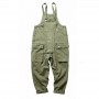 One-piece Overalls Men's Loose Suspenders Overalls Suits Bf Skills Jumpsuits Cotton Mechanic Work Pants