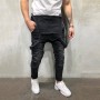 Men's Overall Casual Pants Jumpsuit Male Jeans Wash Broken Pocket Trousers Fashion Streetwear Suspender Pants For Men