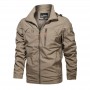 Men Waterproof Jacket Military Shark Skin Soft Shell Outdoor Jacket Fashion Windbreaker Waterproof Coat Men