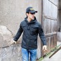 Men's Tactical Jacket Windbreaker Outdoor Warm And Windproof Hooded Casual Fashion Submachine Work Coats